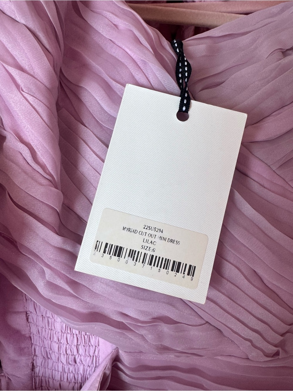 (NWT) Aje Myriad Cut Out Mini Dress - Picture 9 of 10